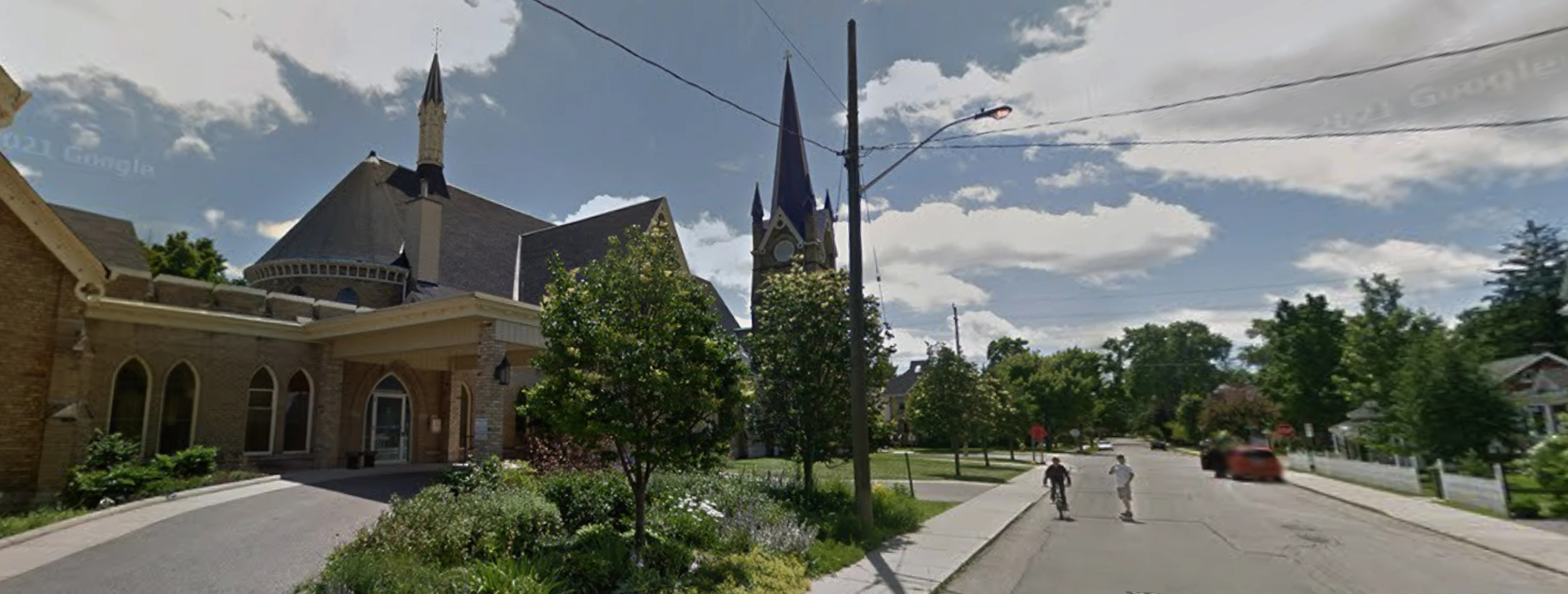 Exterior view of St. Thomas Islamic Centre  St. Thomas building